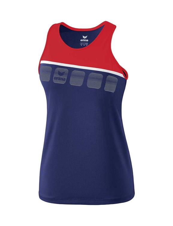 erima 5 c tanktop kinder new navy rot weiss 1081928 gr 128