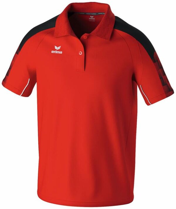 erima evo star poloshirt 1112401 rot schwarz l