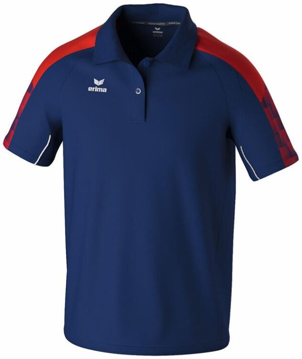 erima evo star poloshirt 1112404 new navy rot m