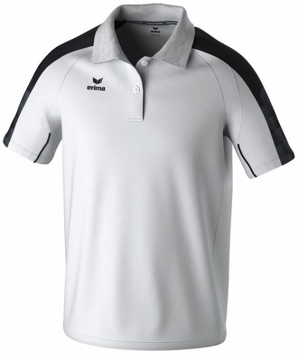 erima evo star poloshirt 1112408 weiss schwarz l