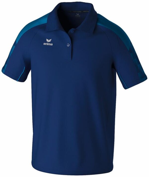 erima evo star poloshirt 1112411 new navy mykonos blue l