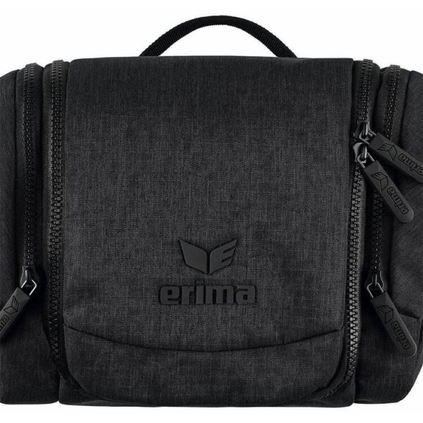 erima kulturtasche 7232201 grau melange schwarz 1