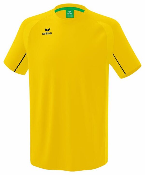 erima liga star trainings t shirt erwachsene gelb schwarz groesse m