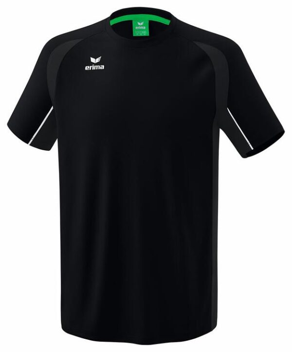 erima liga star trainings t shirt erwachsene schwarz weiss groesse