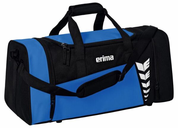 erima six wings sporttasche new royal schwarz groesse l