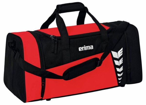 erima six wings sporttasche rot schwarz groesse l