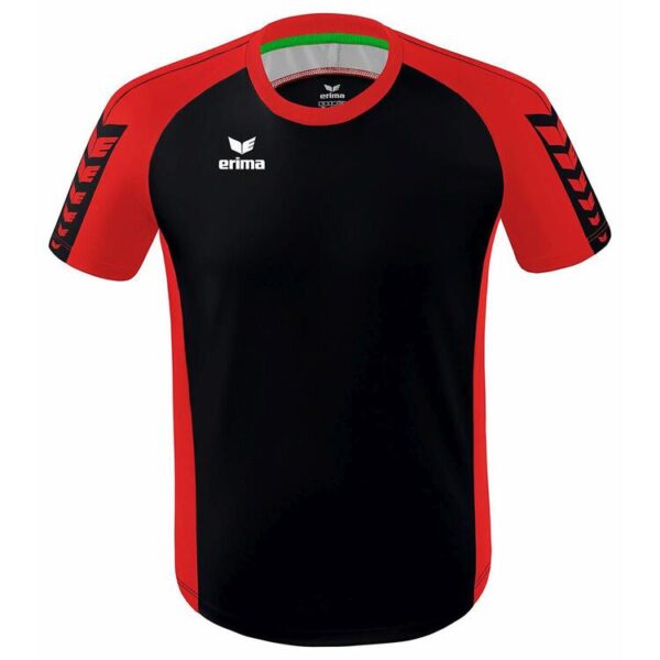 erima six wings trikot 3132201 schwarz rot s