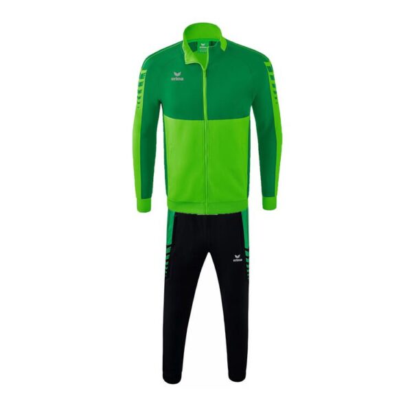 erima six wings worker trainingsanzug farbe green smaragd gr l