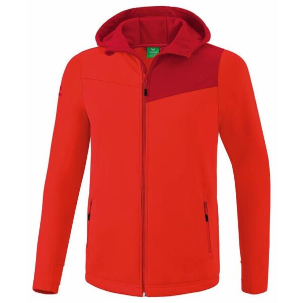 erima softshelljacke performance 2062206 rot ruby 128