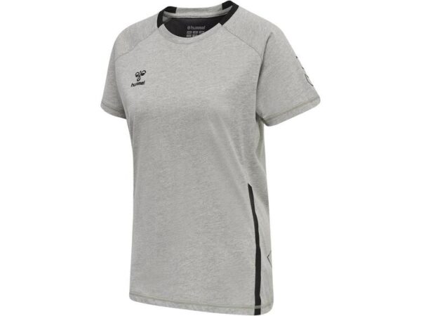 hummel cima xk t shirt damen 211590 2006 grey melange gr l