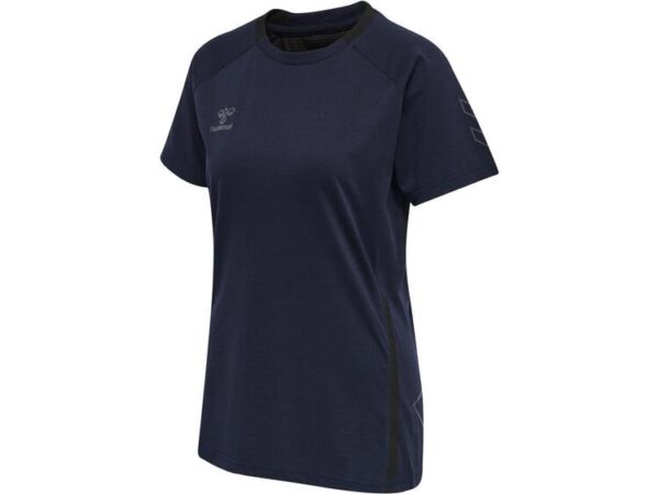 hummel cima xk t shirt damen 211590 7026 marine gr l