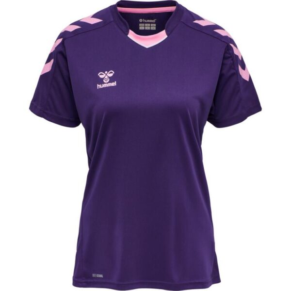 hummel core xk poly trikot damen 211457 3443 acai gr