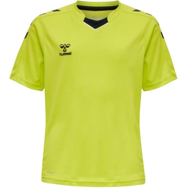 hummel core xk poly trikot herren 211455 5045 lime popsicle gr l