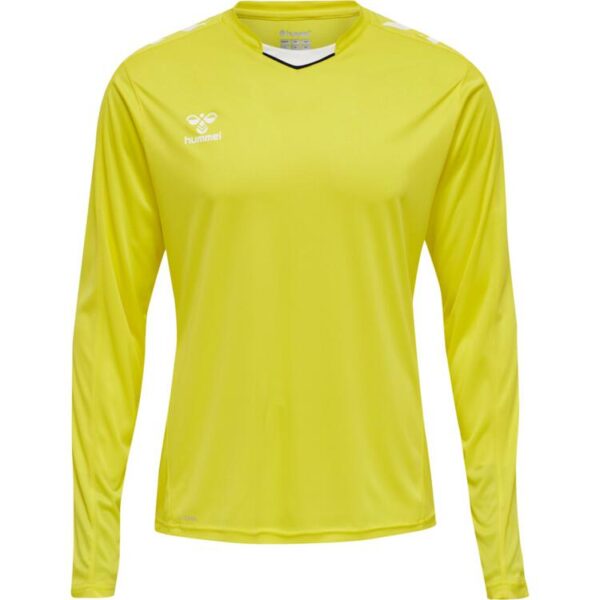 hummel core xk poly trikot herren langarm 211461 5269 blazing yellow gr