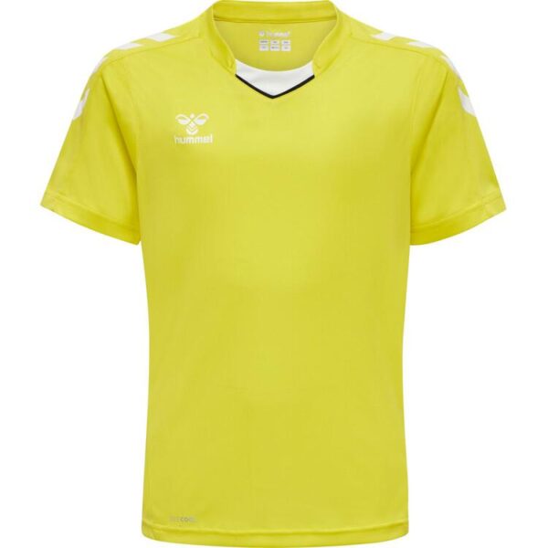 hummel core xk poly trikot kinder 211456 5269 blazing yellow gr 116