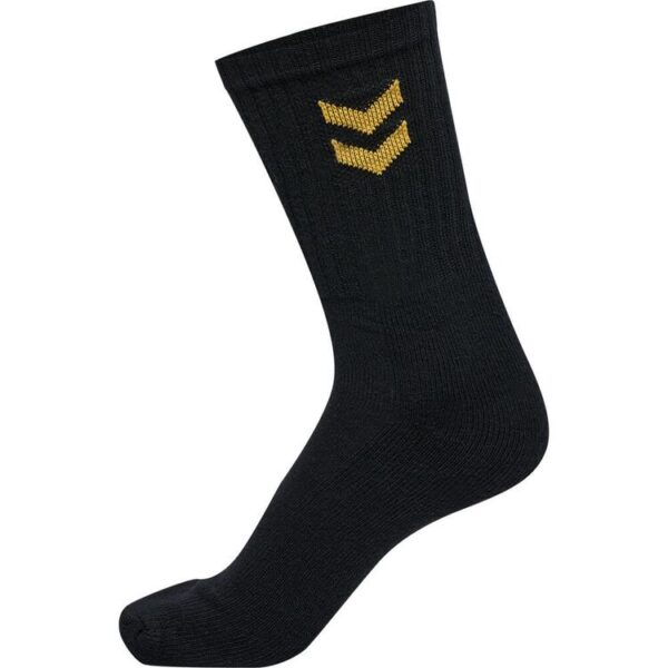 hummel e24c socks 226334 black gold gr 36 40