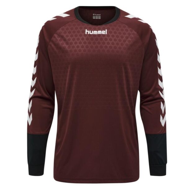 hummel essential gk jersey 004087 maroon gr l