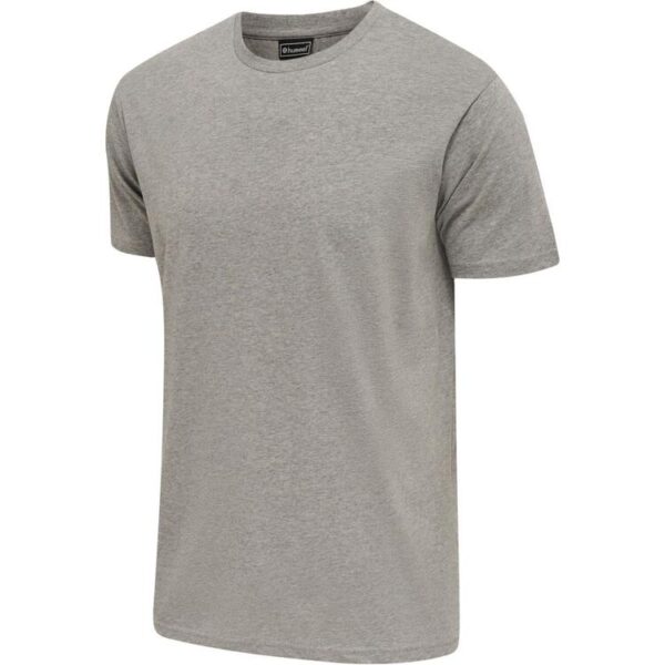 hummel hmlred basic t shirt s s 215119 2006 grey melange gr