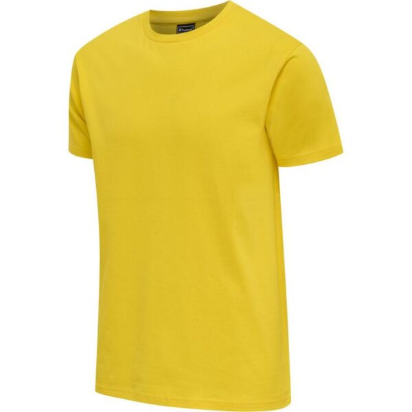 hummel hmlred basic t shirt s s 215119 5021 empire yellow gr