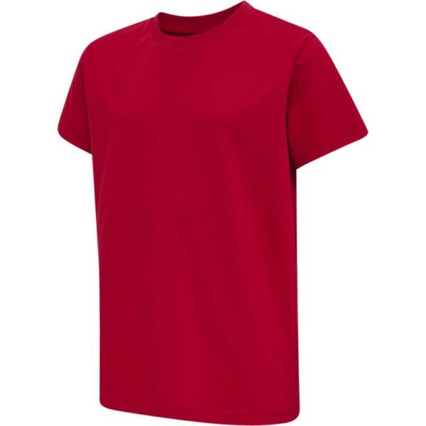 hummel hmlred basic t shirt s s kids 215120 3365 tango red gr 116