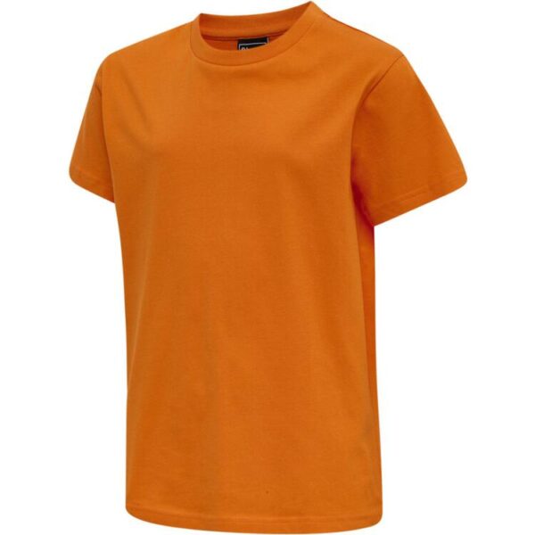 hummel hmlred basic t shirt s s kids 215120 5190 orange tiger gr 164