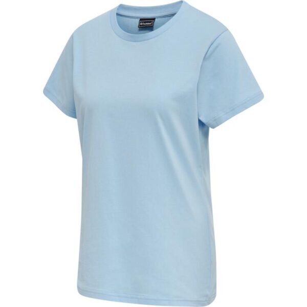 hummel hmlred basic t shirt s s woman 215121 7431 blue bell gr l