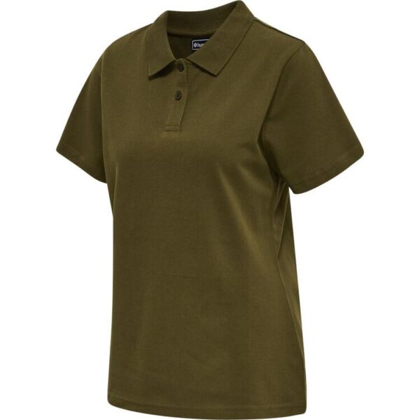 hummel hmlred classic polo woman 215115 6086 dark olive gr l