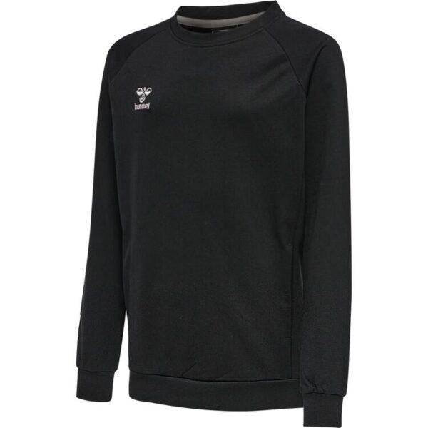 hummel move grid baumwoll sweatshirt kinder 214912 black gr 128