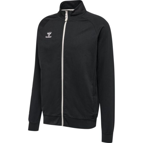 hummel move grid baumwoll trainingsjacke 214791 black gr m