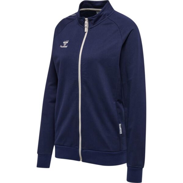 hummel move grid baumwoll trainingsjacke damen 214790 marine gr l