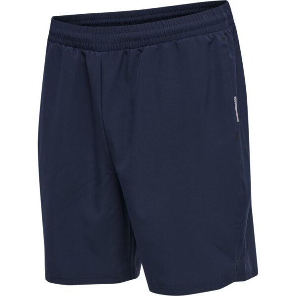 hummel move grid woven shorts 214800 marine gr