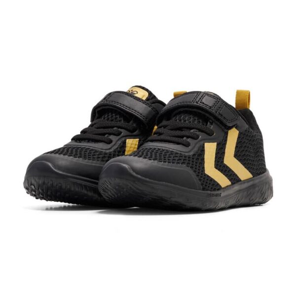 hummel sneaker actus recycled kinder black gold gr 31