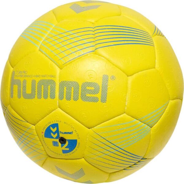 hummel storm pro handball yellow blue marine 2