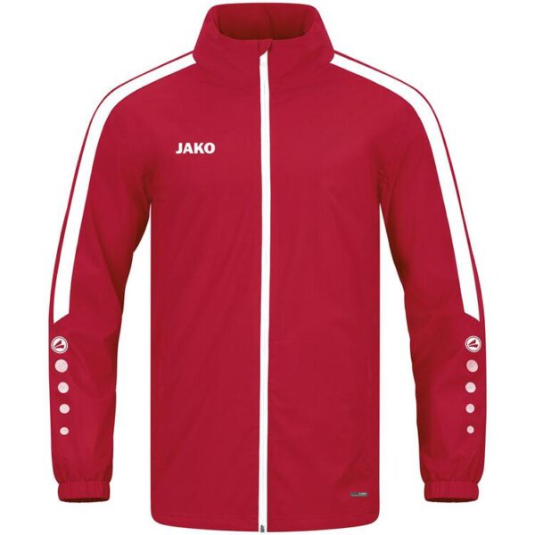 jako allwetterjacke power 7423 100 rot gr 128