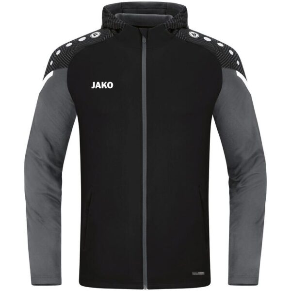 jako kapuzenjacke performance 6822 schwarz anthra light 140