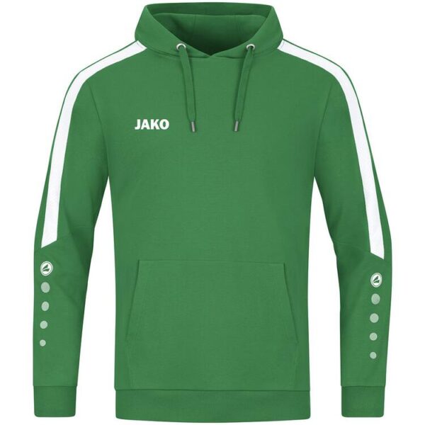 jako kapuzensweat power 6723 200 sportgruen gr