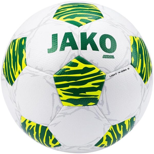 jako lightball animal 2314 weiss sportgruen neongelb 290g gr 4