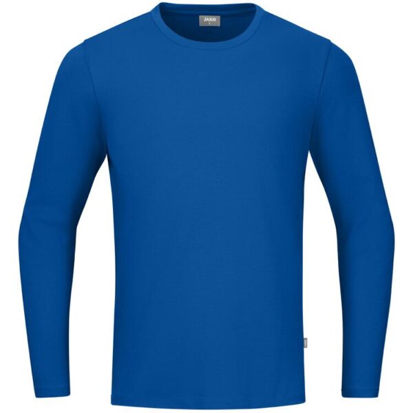 jako longsleeve organic c6420 royal gr m