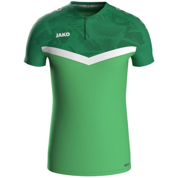 jako polo iconic 6324 soft green sportgruen gr l