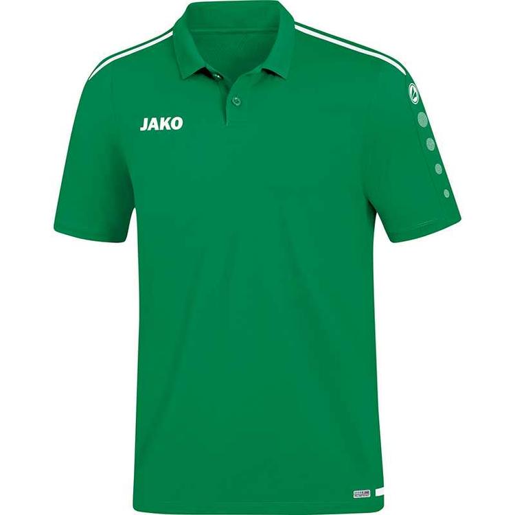 jako polo striker 20 sportgruen weiss 6319 06 gr m