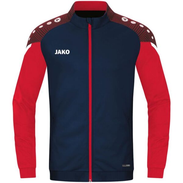 jako polyesterjacke performance 9322 marine rot 116