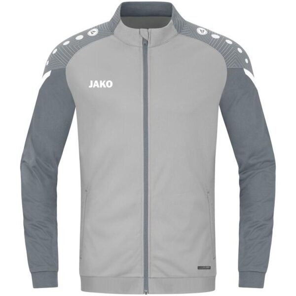 jako polyesterjacke performance 9322 soft grey steingrau 140