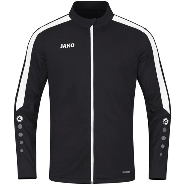 jako polyesterjacke power 9323 800 schwarz gr 116