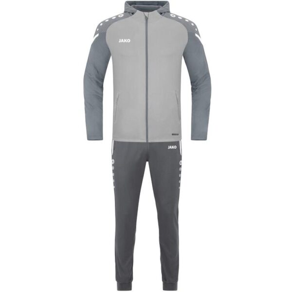 jako praesentationsanzug performance m9622 soft grey steingrau gr 152