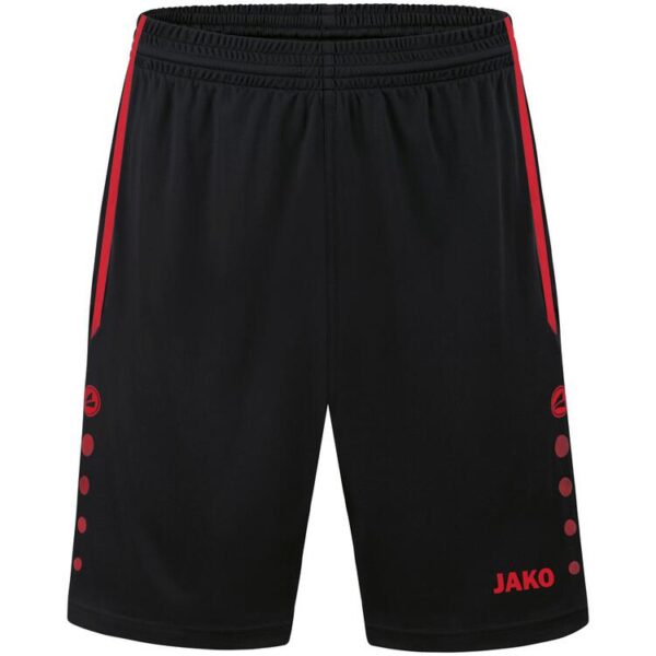 jako sporthose allround 4499 schwarz sportrot 116