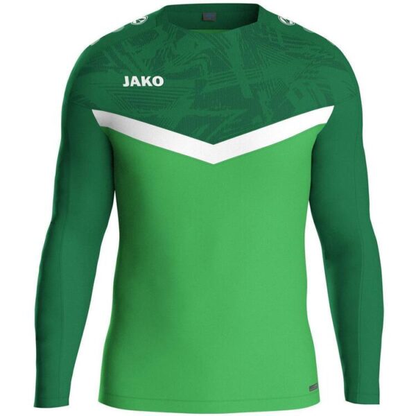 jako sweat iconic 8824 soft green sportgruen gr 116