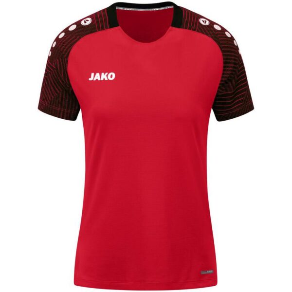 jako t shirt performance 6122 rot schwarz 34