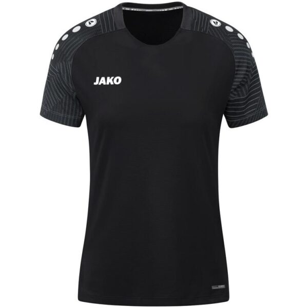 jako t shirt performance 6122 schwarz anthra light 34