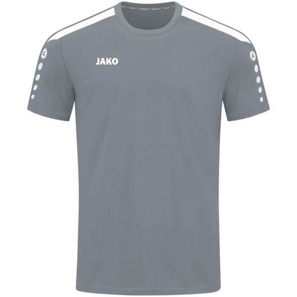 jako t shirt power 6123 840 steingrau gr 128