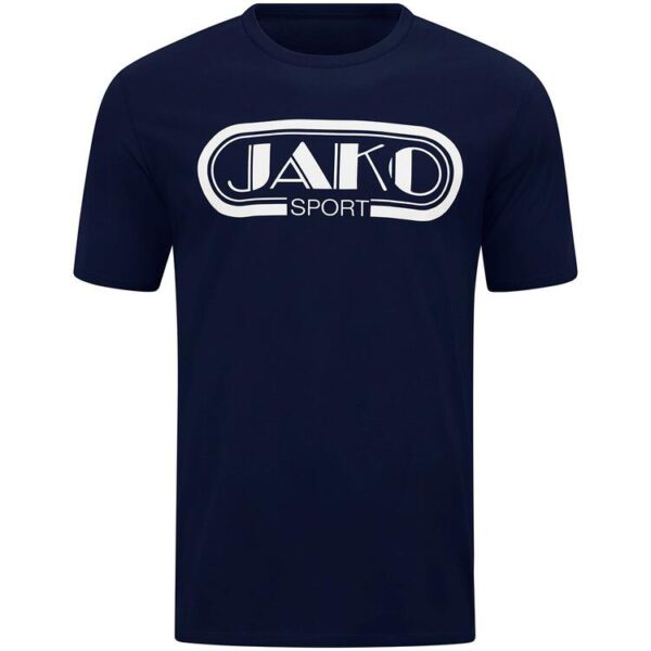 jako t shirt retro 6114 900 marine gr